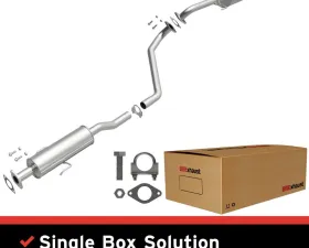 BRExhaust Direct-Fit Exhaust System Replacement Kit 2010-2013 2.0L 4-Cyl