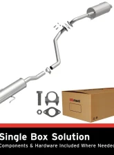 BRExhaust Direct-Fit Exhaust System Replacement Kit 2010-2013 2.0L 4-Cyl                                     - 106-0893 - Image 5