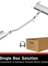 BRExhaust Direct-Fit Exhaust System Replacement Kit 2012-2015 2.4L 4-Cyl                                     - 106-0895 - Image 5