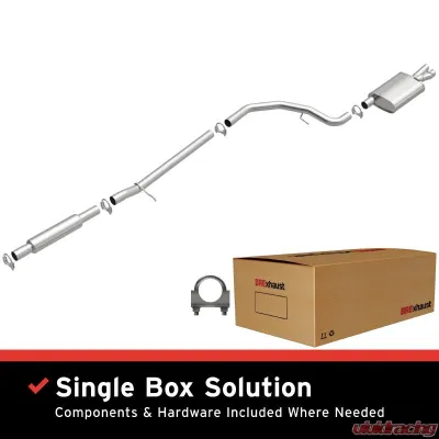 BRExhaust Direct-Fit Exhaust System Replacement Kit 2005-2007 3.0L V6 - 106-0900