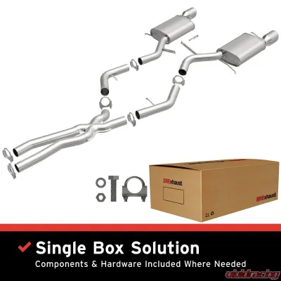 BRExhaust Direct-Fit Exhaust System Replacement Kit - 106-0911