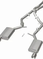 BRExhaust Direct-Fit Exhaust System Replacement Kit                                     - 106-0911 - Image 3