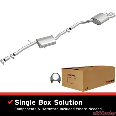 BRExhaust Direct-Fit Exhaust System Replacement Kit - 106-0914