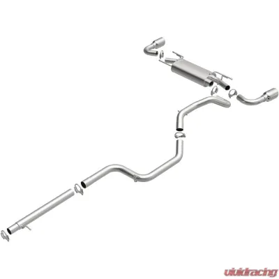 BRExhaust Direct-Fit Exhaust System Replacement Kit 2010-2013 2.5L 4-Cyl - 106-0916