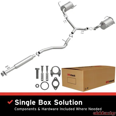 BRExhaust Direct-Fit Exhaust System Replacement Kit 2010-2015 3.6L 6-Cyl - 106-0918