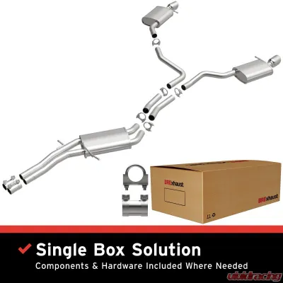 BRExhaust Direct-Fit Exhaust System Replacement Kit - 106-0924