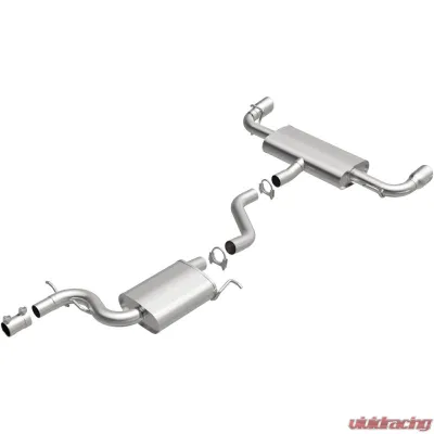 BRExhaust Direct-Fit Exhaust System Replacement Kit 2010-2014 2.0L 4-Cyl - 106-0928