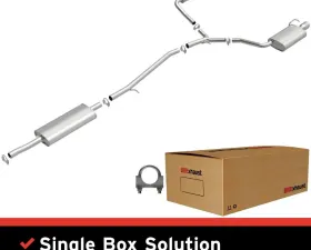 BRExhaust Direct-Fit Exhaust System Replacement Kit 2013-2019 3.5L V6