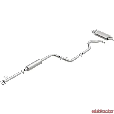 BRExhaust Direct-Fit Exhaust System Replacement Kit 2012-2018 2.0L 4-Cyl - 106-0941