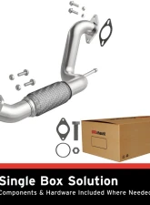 BRExhaust Front Pipe Kit Nissan Rogue 2.5L 2014-2017                                     - 107-0295 - Image 5