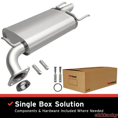 BRExhaust Direct-Fit Rear Muffler Kit Rear 2012-2017 2.5L 4-Cyl - 108-0001