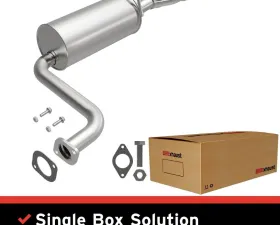 BRExhaust Direct-Fit Rear Muffler Kit Rear 2009-2013 2.5L 4-Cyl
