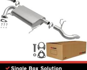 BRExhaust Direct-Fit Rear Muffler Kit Rear 2013-2015 3.5L V6