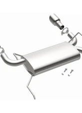 BRExhaust Muffler Kit Infiniti FX35 | FX45 3.5L | 4.5L 2003-2008                                     - 108-0046 - Image 2