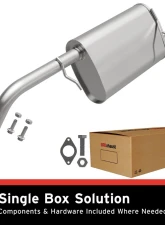 BRExhaust Direct-Fit Rear Muffler Kit Rear                                     - 108-0119 - Image 5