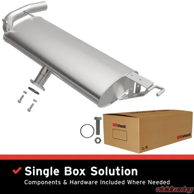 BRExhaust Direct-Fit Rear Muffler Kit Rear 2006-2008 2.7L V6 - 108-0120