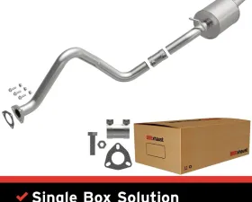 BRExhaust Direct-Fit Rear Muffler Kit Rear