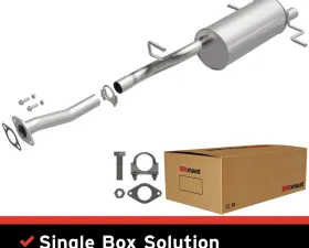 BRExhaust Direct-Fit Rear Muffler Kit Rear