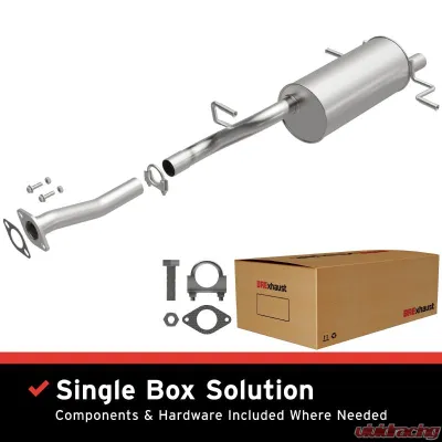 BRExhaust Direct-Fit Rear Muffler Kit Rear - 108-0124
