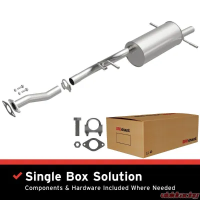 BRExhaust Direct-Fit Rear Muffler Kit Rear - 108-0125