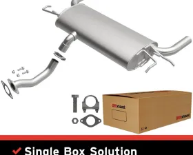 BRExhaust Direct-Fit Rear Muffler Kit Rear
