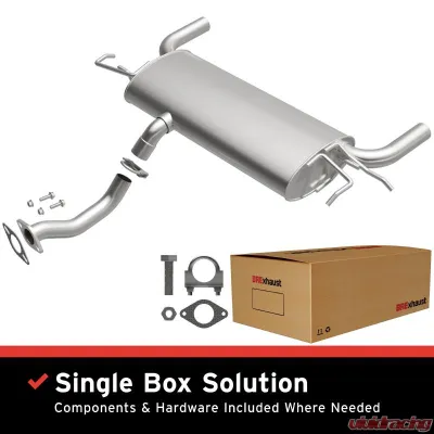 BRExhaust Direct-Fit Rear Muffler Kit Rear - 108-0130