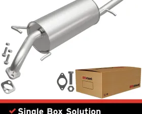 BRExhaust Direct-Fit Rear Muffler Kit Rear 2009-2011 1.6L 4-Cyl