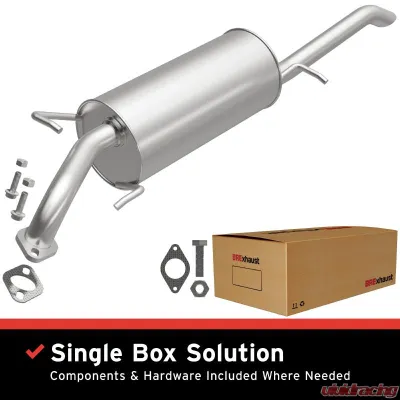 BRExhaust Direct-Fit Rear Muffler Kit Rear 2009-2011 1.6L 4-Cyl - 108-0133