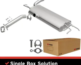 BRExhaust Direct-Fit Rear Muffler Kit Rear
