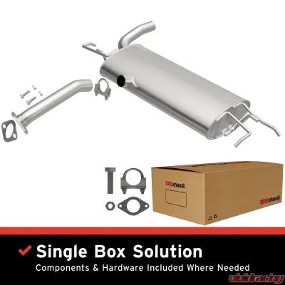 BRExhaust Direct-Fit Rear Muffler Kit Rear - 108-0160