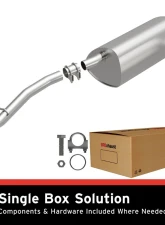 BRExhaust Direct-Fit Rear Muffler Kit Rear 1996-2004 3.5L V6                                     - 108-0164 - Image 5