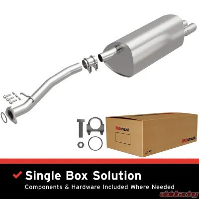 BRExhaust Direct-Fit Rear Muffler Kit Rear 1996-2004 3.5L V6 - 108-0164