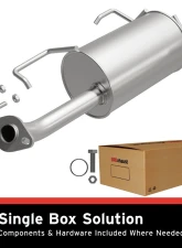 BRExhaust Direct-Fit Rear Muffler Kit Rear                                     - 108-0168 - Image 5