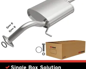 BRExhaust Direct-Fit Rear Muffler Kit Rear