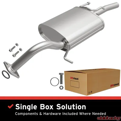 BRExhaust Direct-Fit Rear Muffler Kit Rear - 108-0174