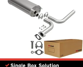 BRExhaust Direct-Fit Rear Muffler Kit Rear