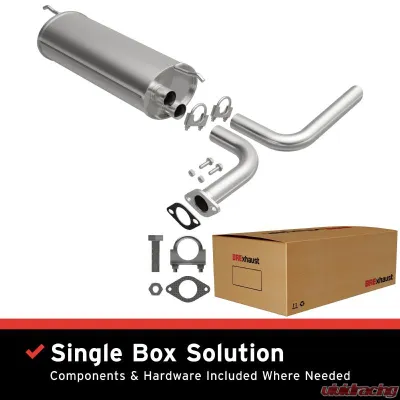 BRExhaust Direct-Fit Rear Muffler Kit Rear - 108-0175