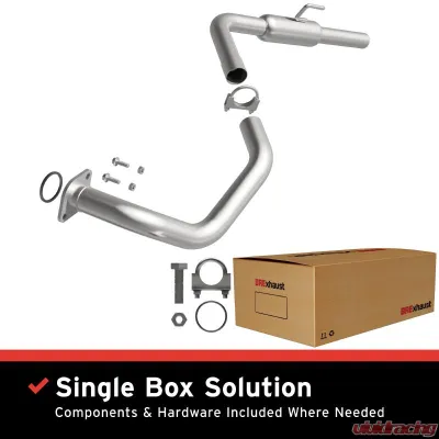 BRExhaust Direct-Fit Rear Muffler Kit Rear - 108-0193