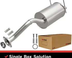 BRExhaust Direct-Fit Rear Muffler Kit Rear 1993-1995 1.5L 4-Cyl