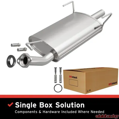 BRExhaust Direct-Fit Rear Muffler Kit Rear 2002-2006 2.5L 4-Cyl - 108-0200