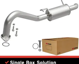 BRExhaust Direct-Fit Rear Muffler Kit Rear