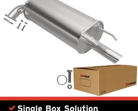BRExhaust Direct-Fit Rear Muffler Kit Rear