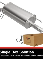BRExhaust Direct-Fit Rear Muffler Kit Rear                                     - 108-0227 - Image 5