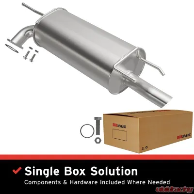 BRExhaust Direct-Fit Rear Muffler Kit Rear - 108-0227