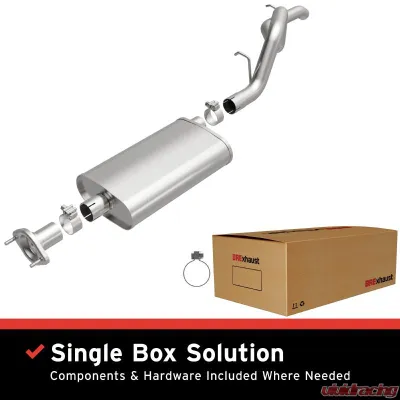 BRExhaust Stainless Steel Direct-Fit Exhaust System Replacement Kit - 116-0002