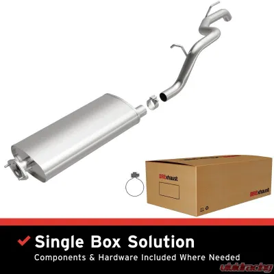 BRExhaust Stainless Steel Direct-Fit Exhaust System Replacement Kit - 116-0012