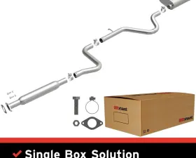 BRExhaust Stainless Steel Direct-Fit Exhaust System Replacement Kit