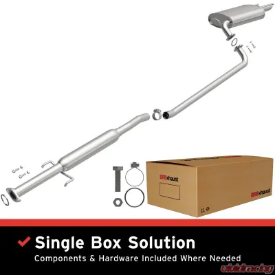 BRExhaust Stainless Steel Direct-Fit Exhaust System Replacement Kit - 116-0274