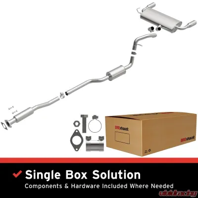BRExhaust Stainless Steel Direct-Fit Exhaust System Replacement Kit - 116-0504