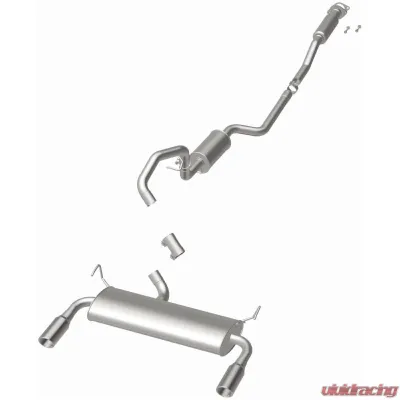 BRExhaust Stainless Steel Direct-Fit Exhaust System Replacement Kit - 116-0504